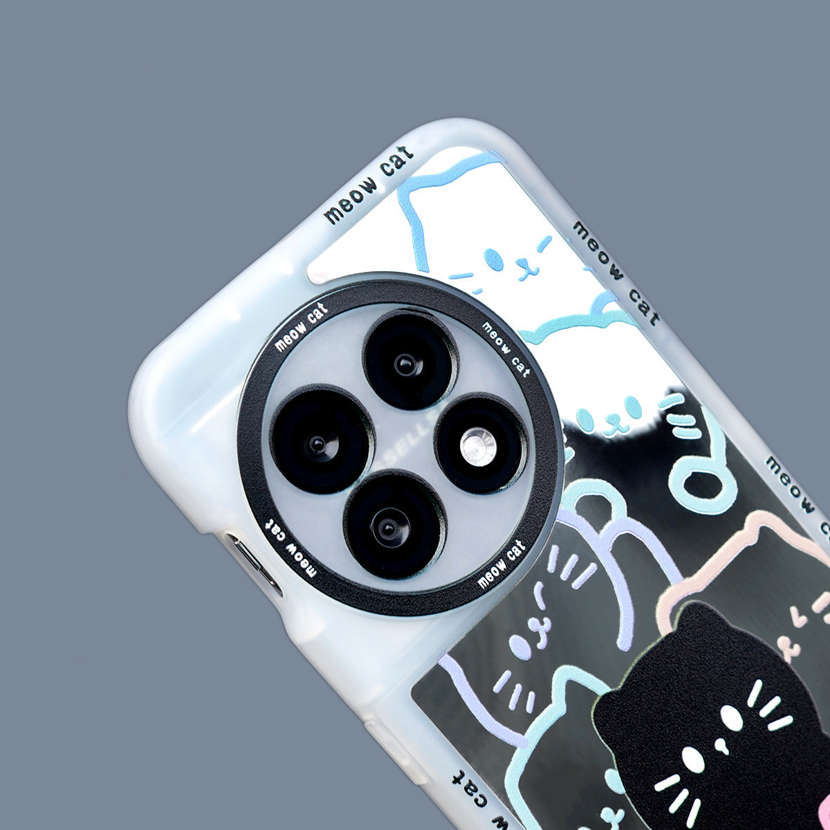 OnePlus Series - Cat Mirror Plating Case