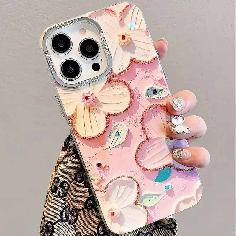 iPhone 14 Series - Oil Painting Floral Case
