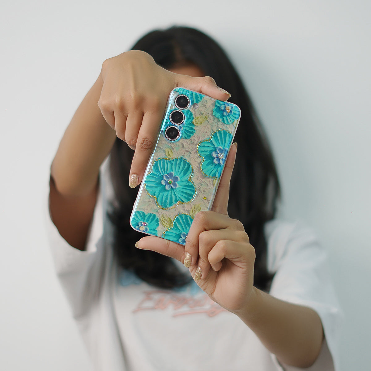 Galaxy S Series - 3D Floral Design Case