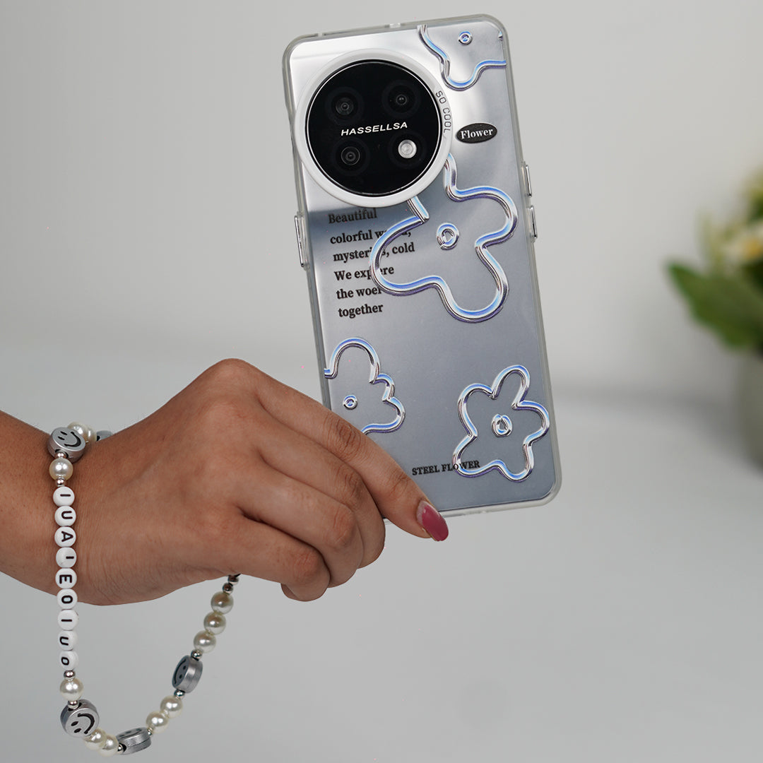 OnePlus - Floral Pearl Case With Lanyard