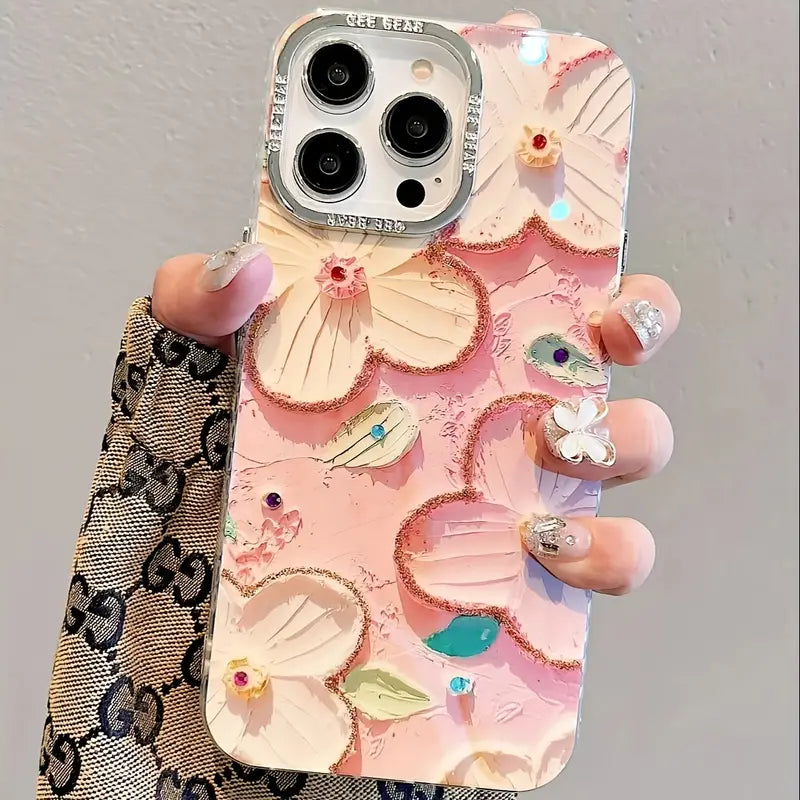 iPhone 14 Series - Oil Painting Floral Case