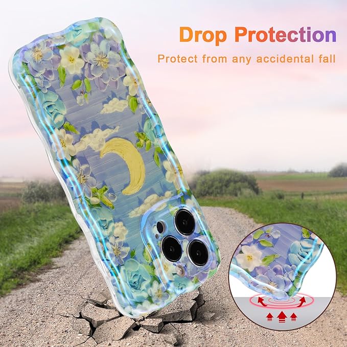 iPhone 15 Series - Vintage Floral Charm Case