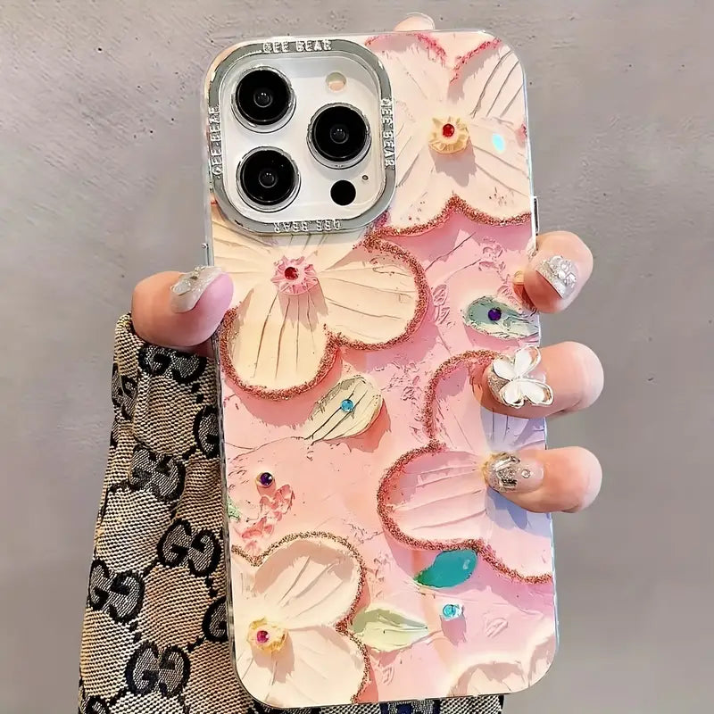 iPhone 14 Series - Oil Painting Floral Case
