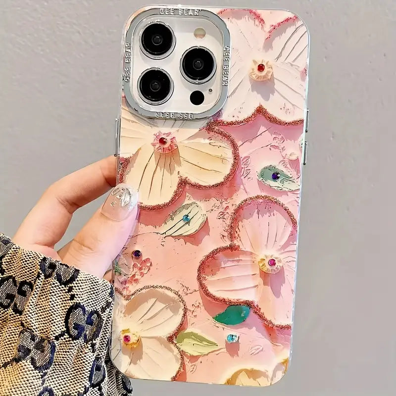 iPhone 14 Series - Oil Painting Floral Case