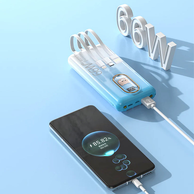 Fast Charging Portable Power Bank 20000mAh