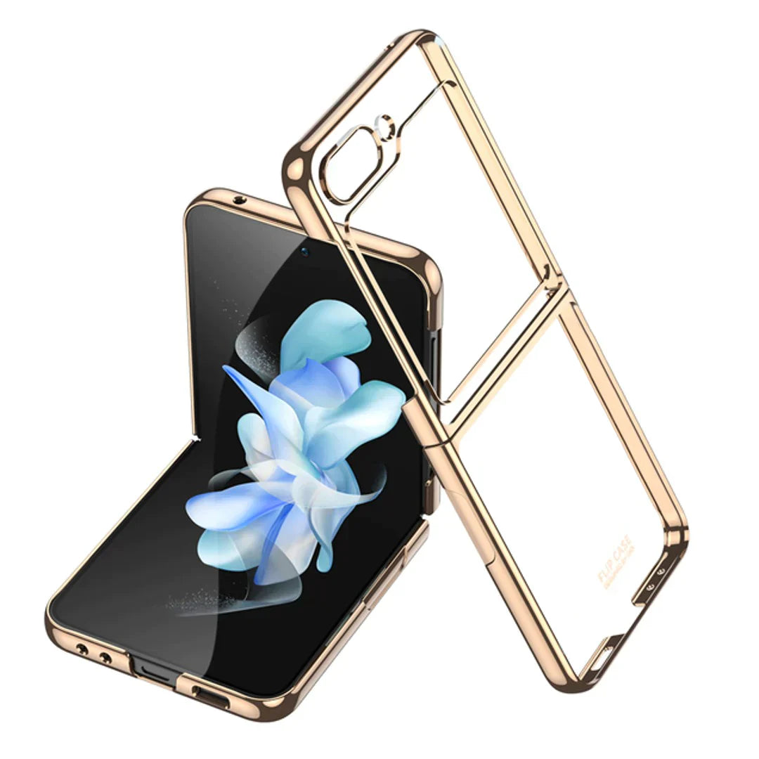 Flip 5 - Luxury Glitter Transparent Case