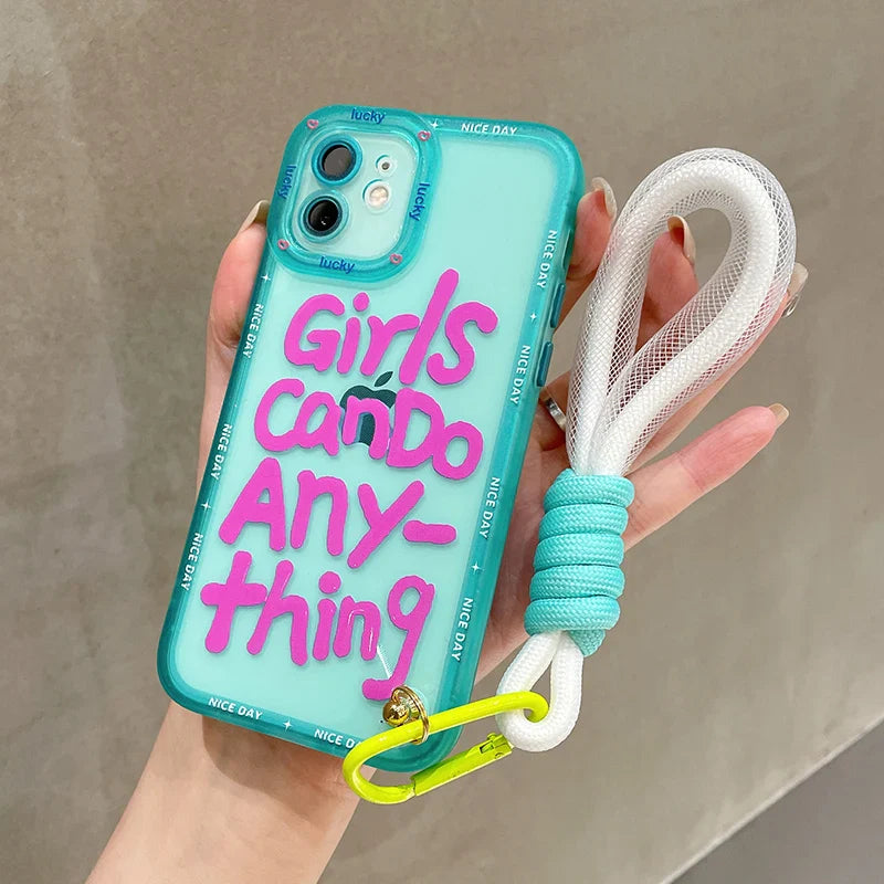 iPhone 13 Series  - Graffiti Case with Lanyard