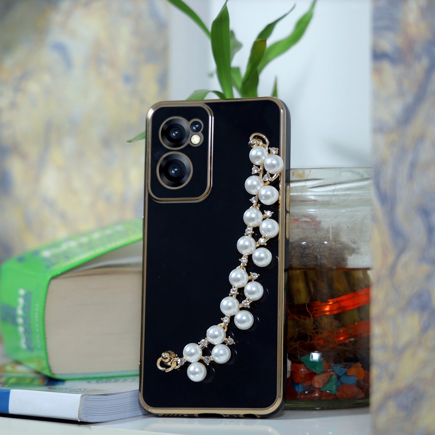 OnePlus - Luxury Fashion Pearl Bracelet Case