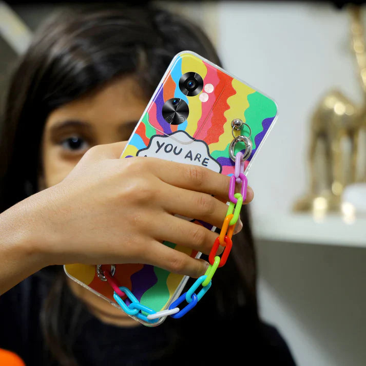 OnePlus - Rainbow Case with Chain Bracelet