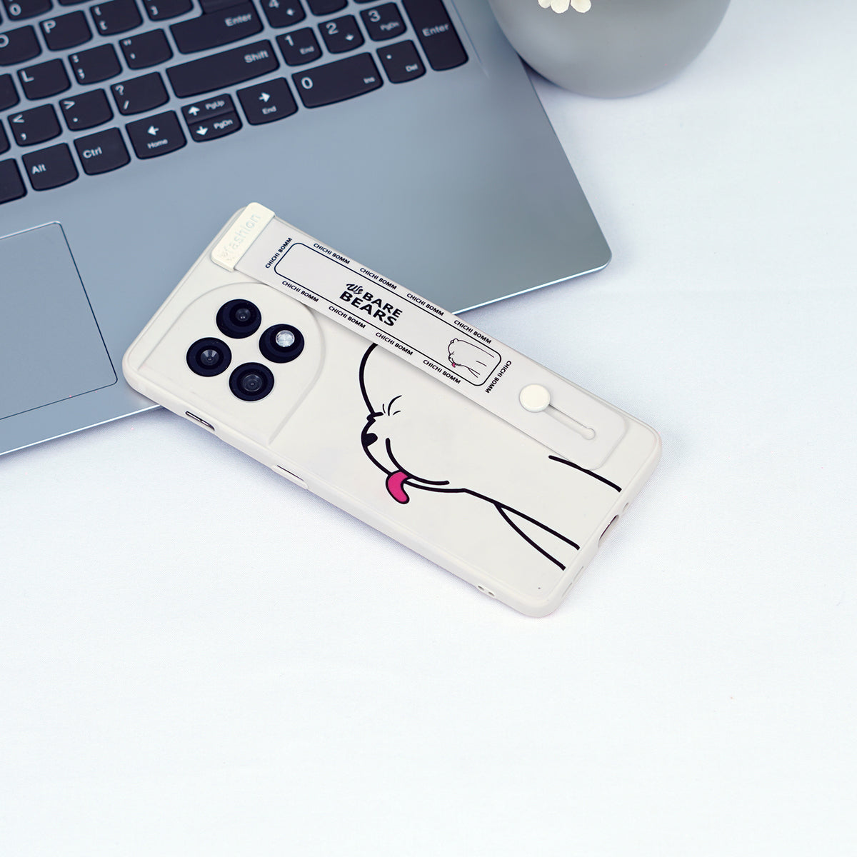 OnePlus - Cute Bear Wrist Band Silicone Case