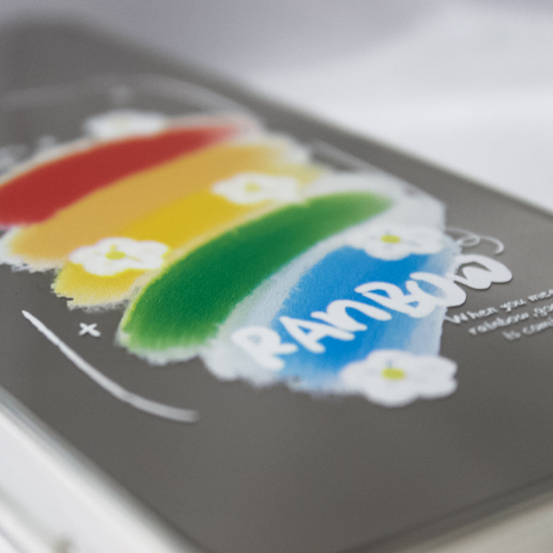 OnePlus - Reflective Mirror Rainbow Pattern Phone Case