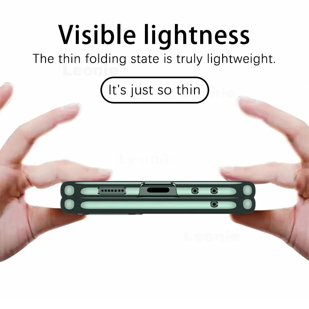 Flip 5 - Luxury Glitter Transparent Case