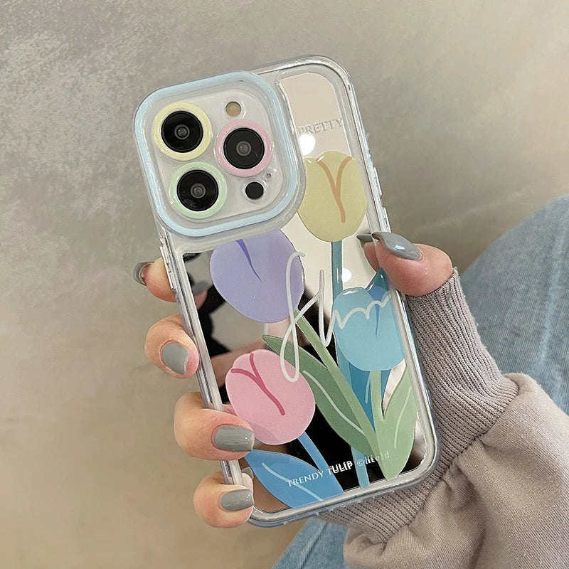 iPhone 15 Series - Tulip Floral Case