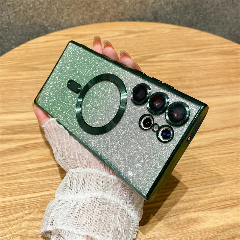 Galaxy S Series - Luxury Glitter Magsafe Case