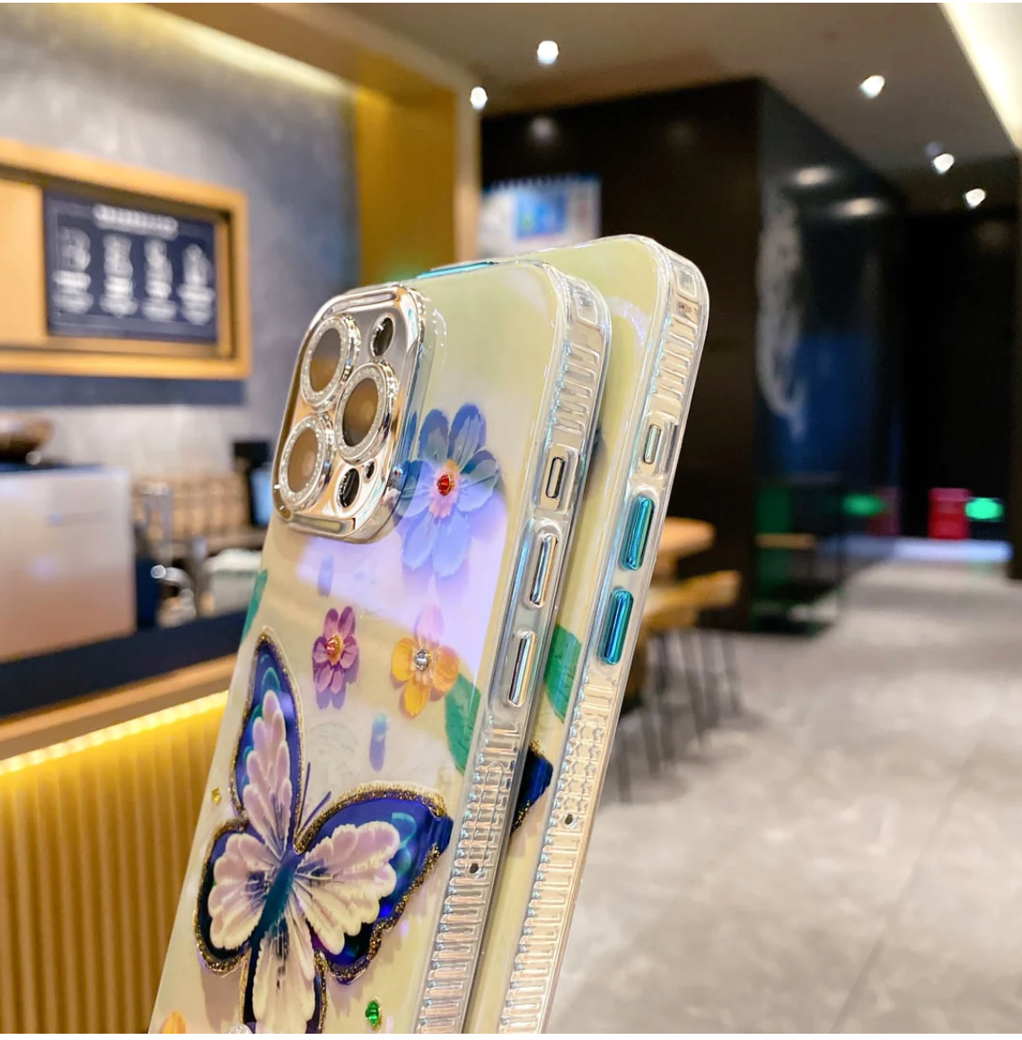 iPhone - Butterfly Floral Case