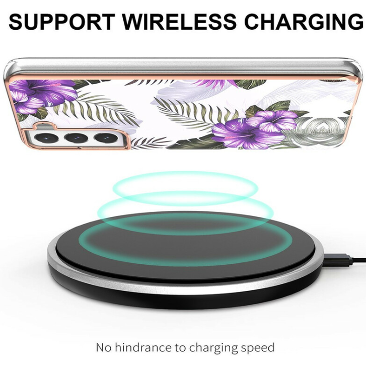 Galaxy S Series - Unique Floral Design Case