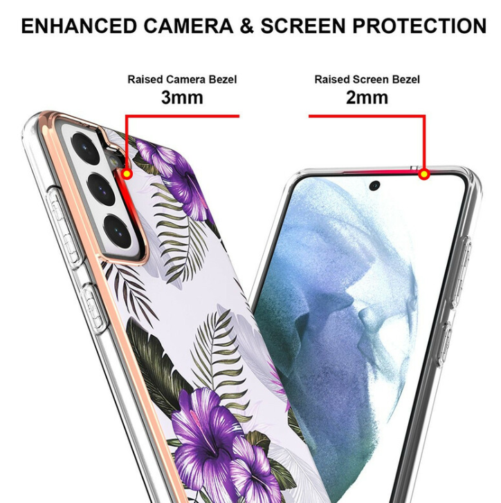 Galaxy S Series - Unique Floral Design Case