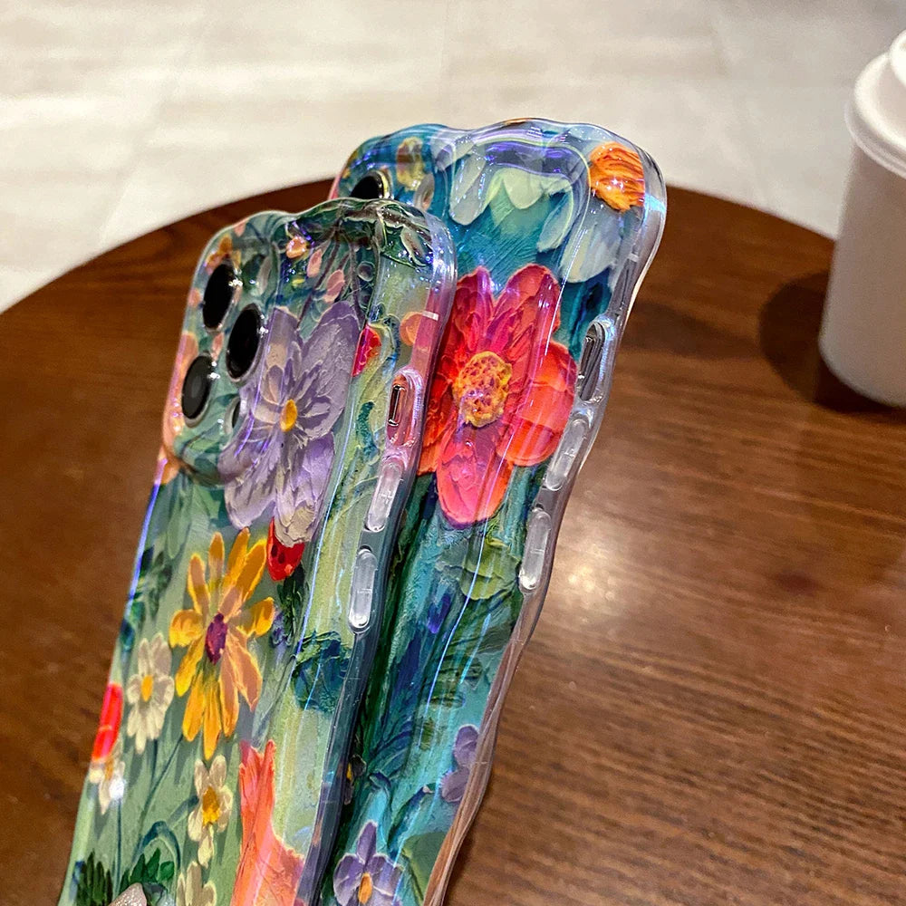 iPhone - Wavy Floral Case