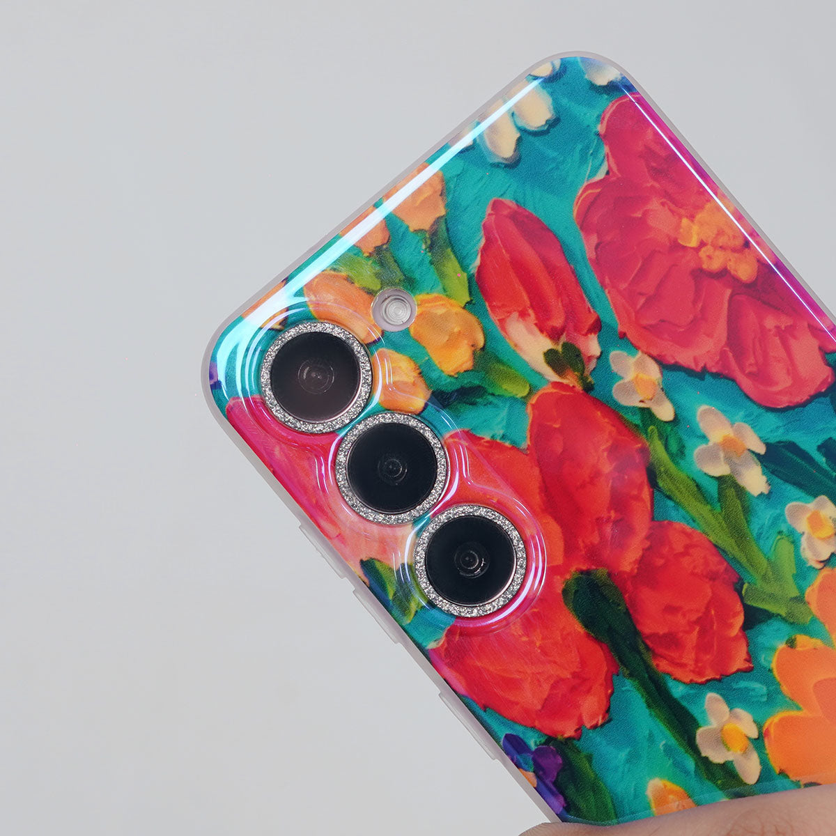Galaxy S Series - Wavy Floral Case