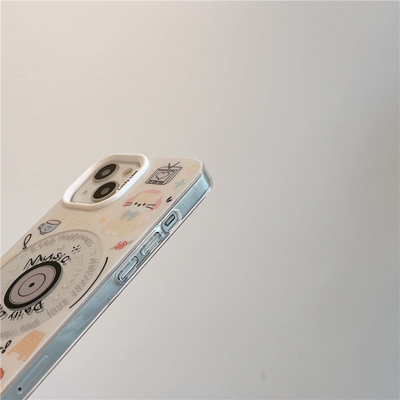iPhone - Urban Kitty Case with Stylish Lanyard