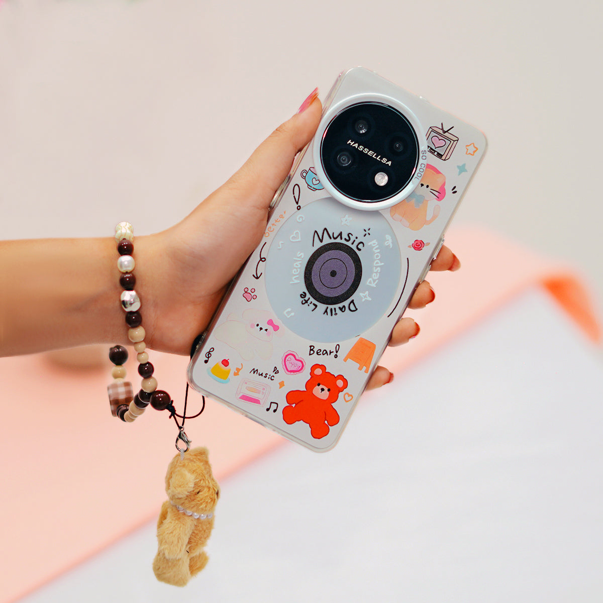 OnePlus Series - Urban Kitty Case with Stylish Lanyard