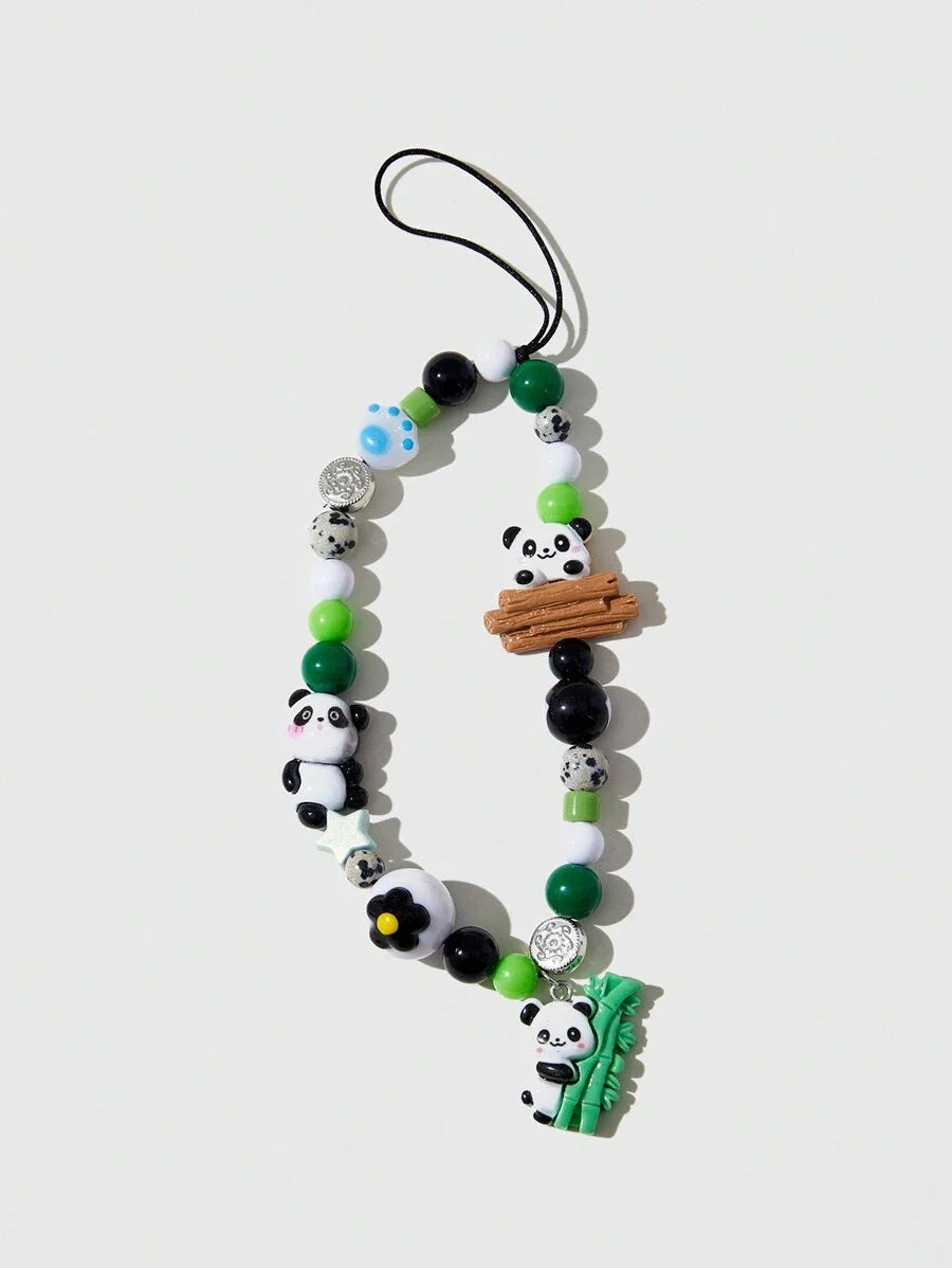 Cute Panda Lanyard