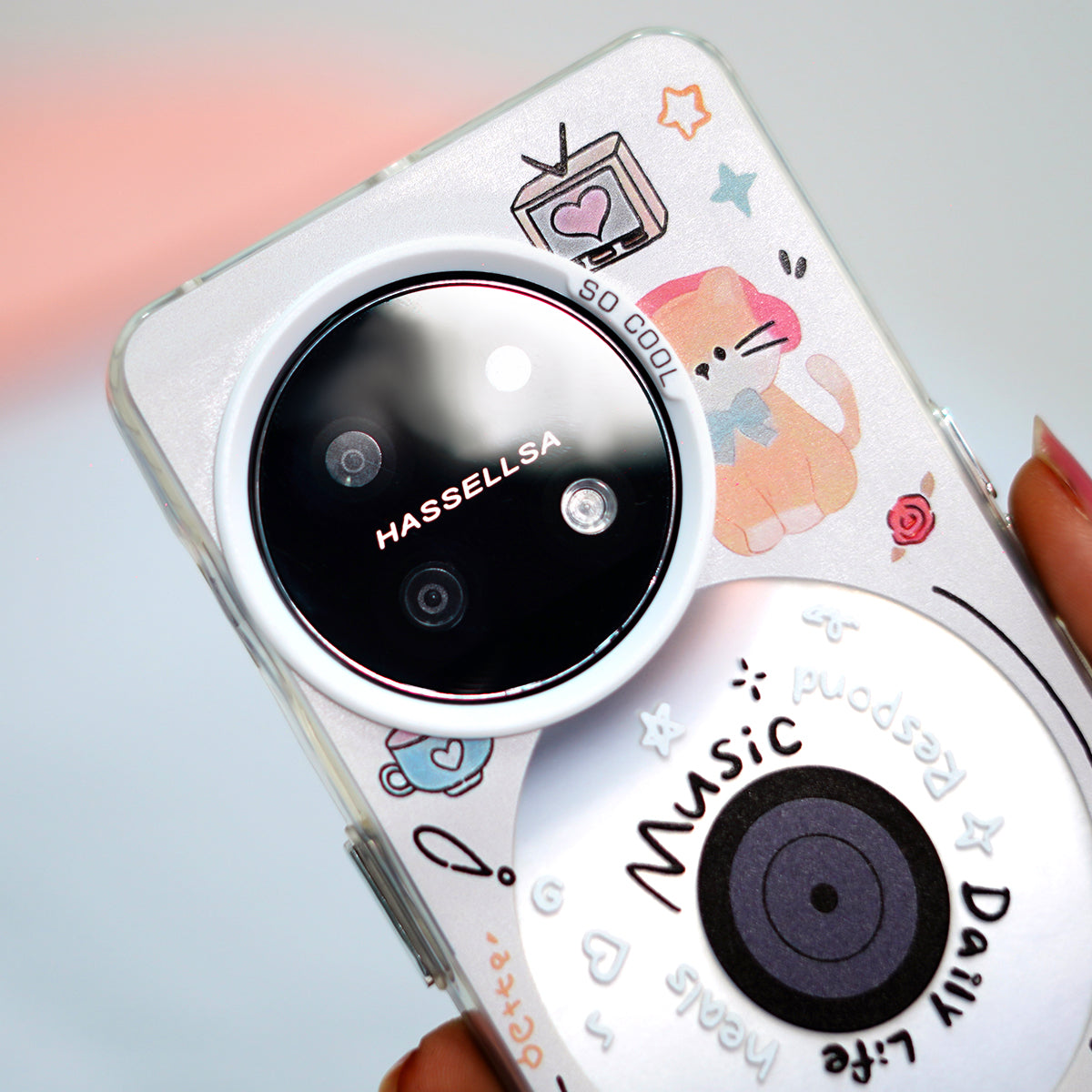 OnePlus Series - Urban Kitty Case with Stylish Lanyard