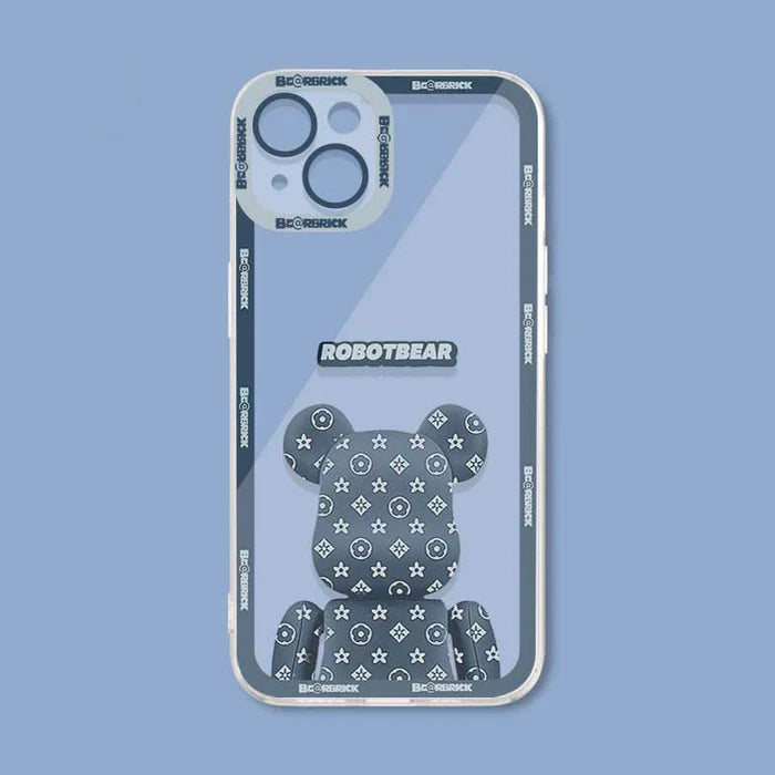 iPhone 14 Series - Bearbrick Soft Gel Rubber Case