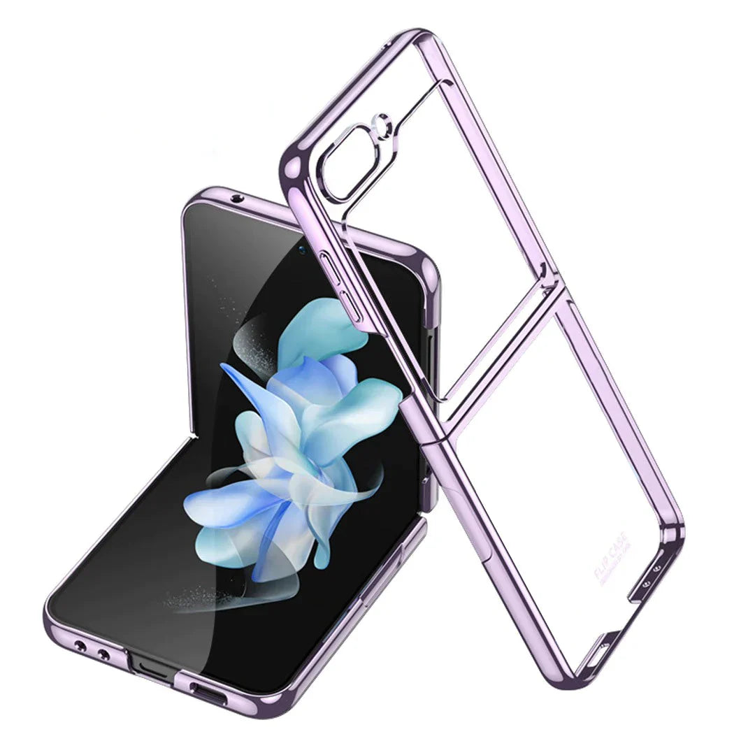 Flip 5 - Luxury Glitter Transparent Case