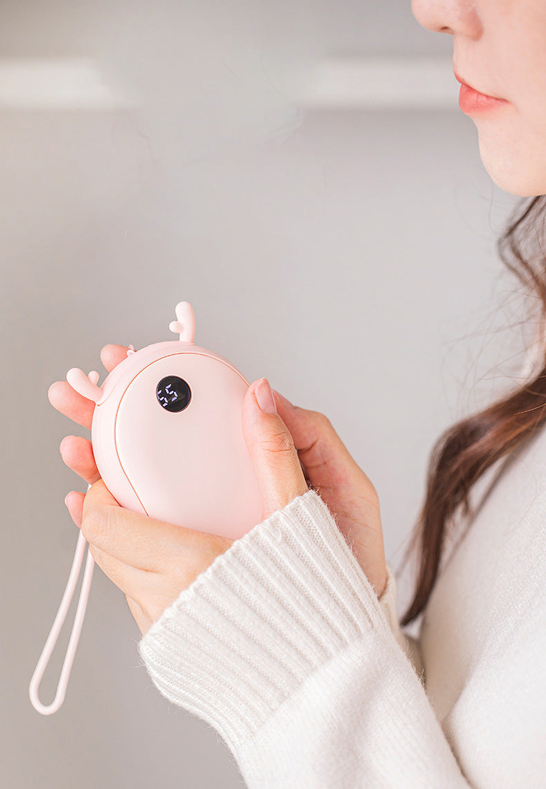 Rechargeable Hand Warmer Powerbank 2-in-1 5200mAh