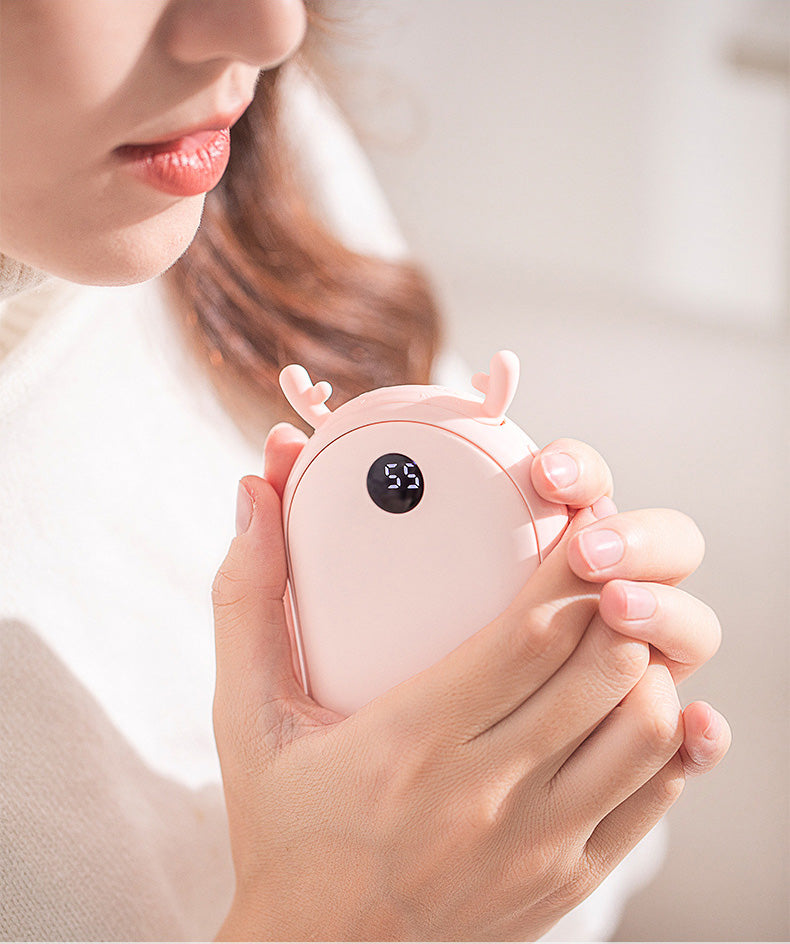 Rechargeable Hand Warmer Powerbank 2-in-1 5200mAh