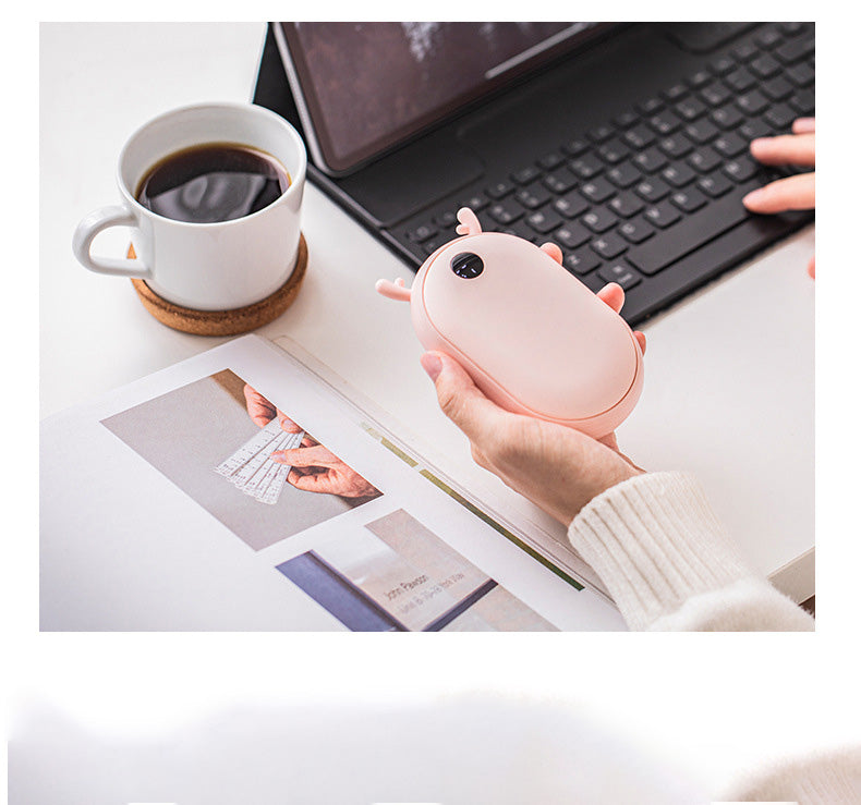 Rechargeable Hand Warmer Powerbank 2-in-1 5200mAh