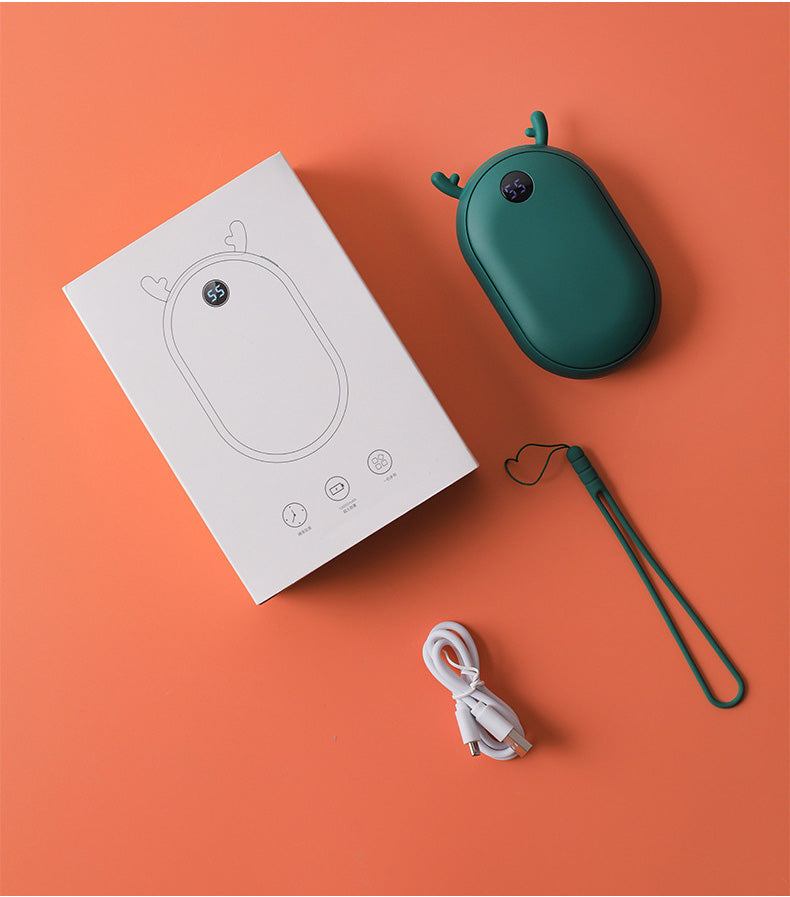 Rechargeable Hand Warmer Powerbank 2-in-1 5200mAh