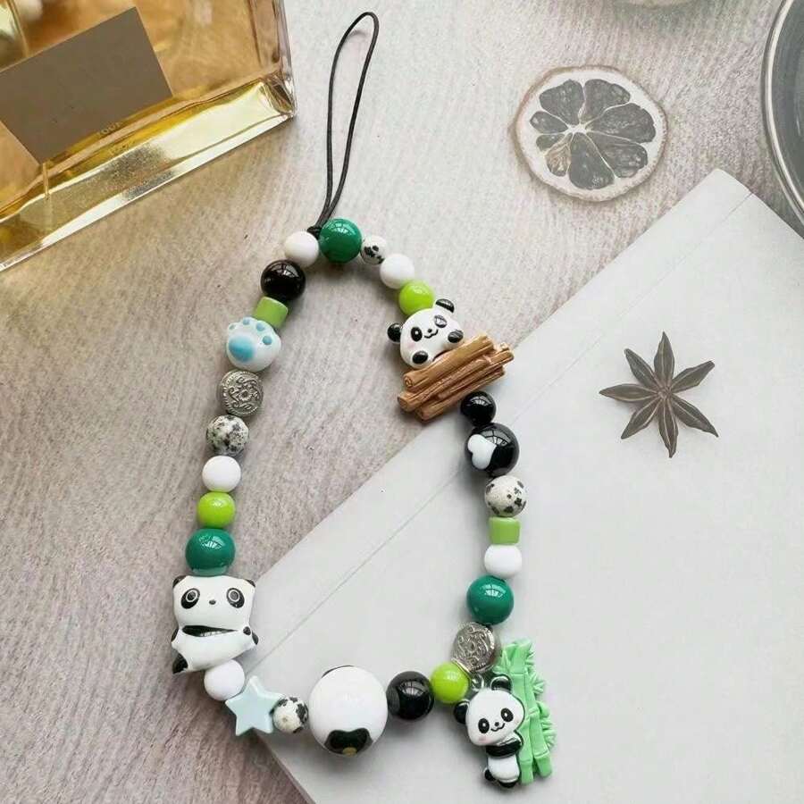 Cute Panda Lanyard