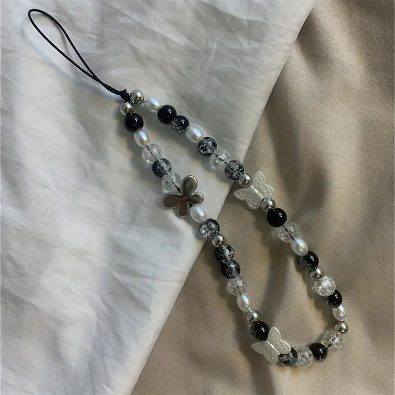 Crystal Butterfly Lanyard