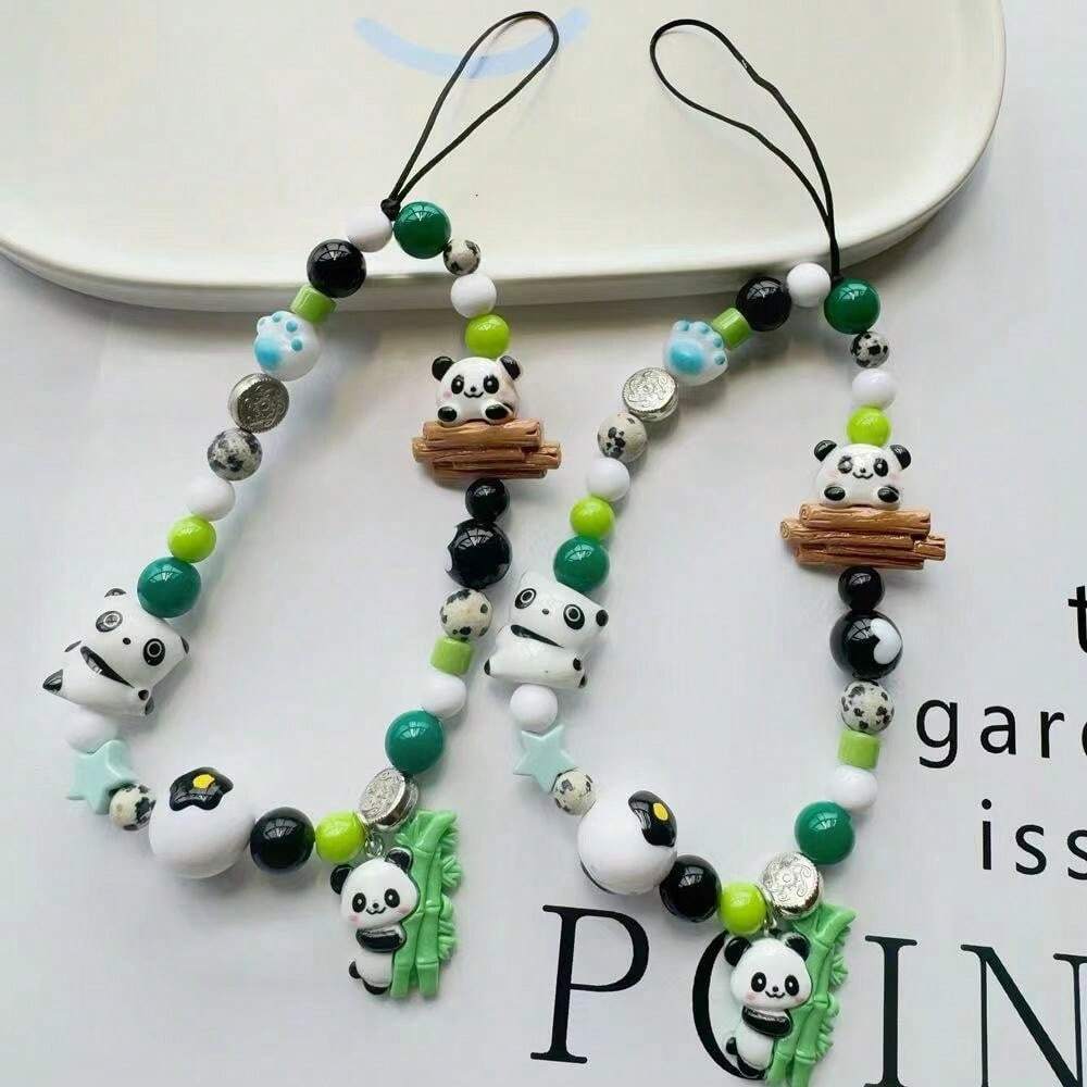 Cute Panda Lanyard